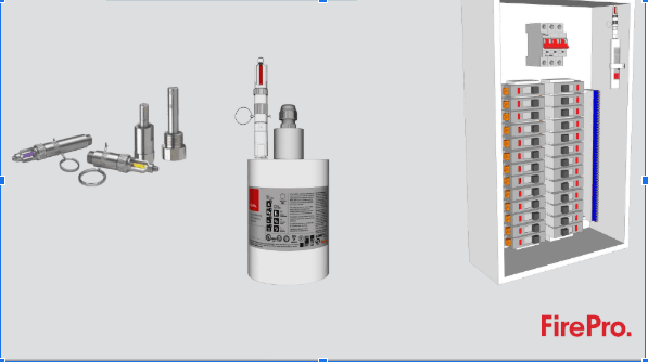 FirePro - Sistema Gerador de Aerosol para Supressão Automática de Incêndios Capturar 20