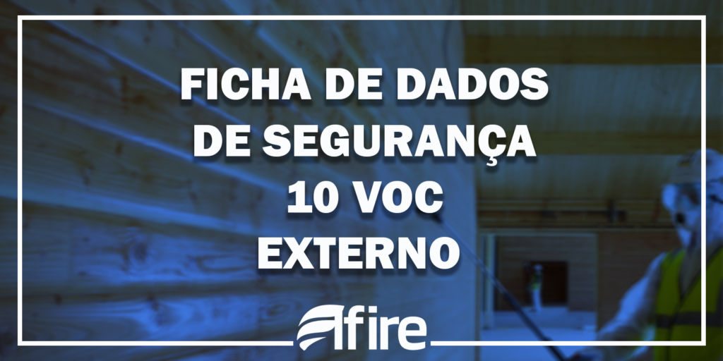 FICHA DE DADOS DE SEGURANÇA 10 VOC
