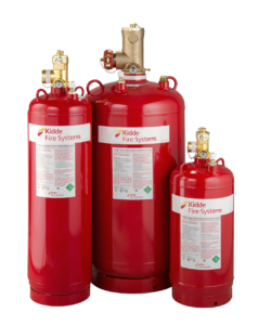 Clean Agent Systems (FM-200, FE-13, Nitrogen) ecs clean agent suppression cylinders